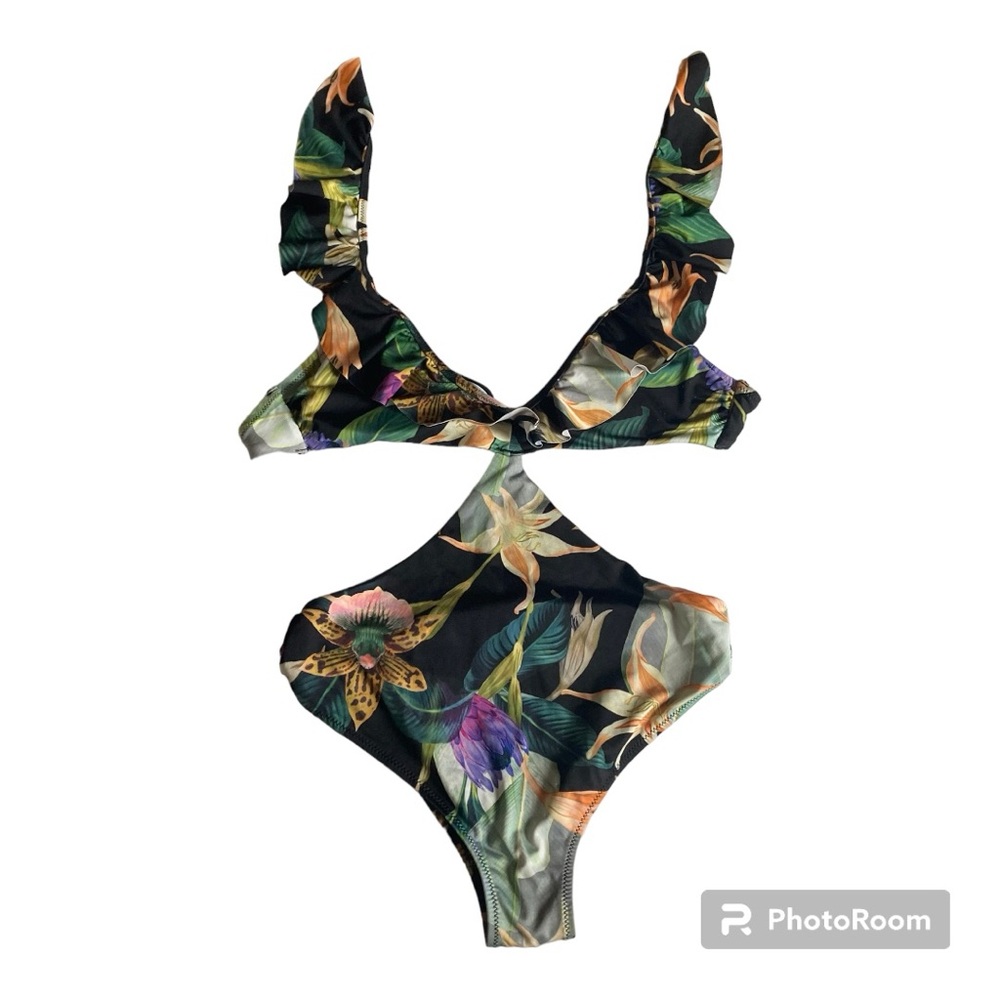 H&M Floral One-Piece Swimsuit NWOT